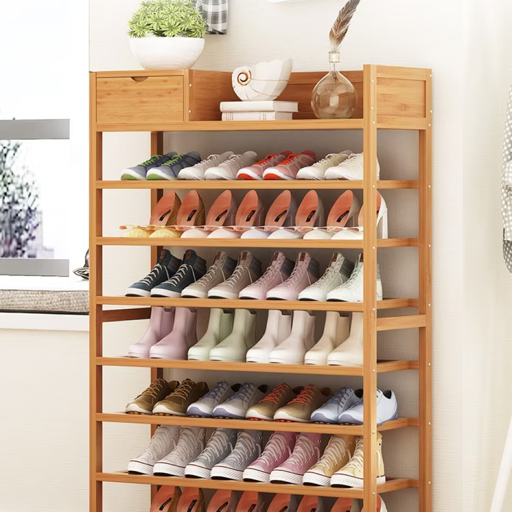Wall-Mounted Rack — Shoe Rack